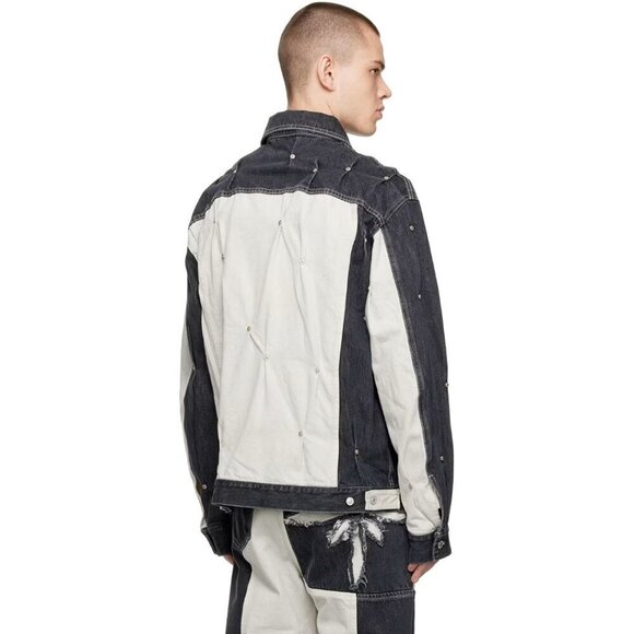 KUSIKOHC Exclusive Gray Denim Jacket XL New - Picture 10 of 15